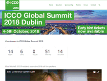 Tablet Screenshot of iccosummit.org